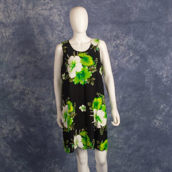 Aloha Fashion Hawaiian Tank Dress One Size - Picture 1 of 4